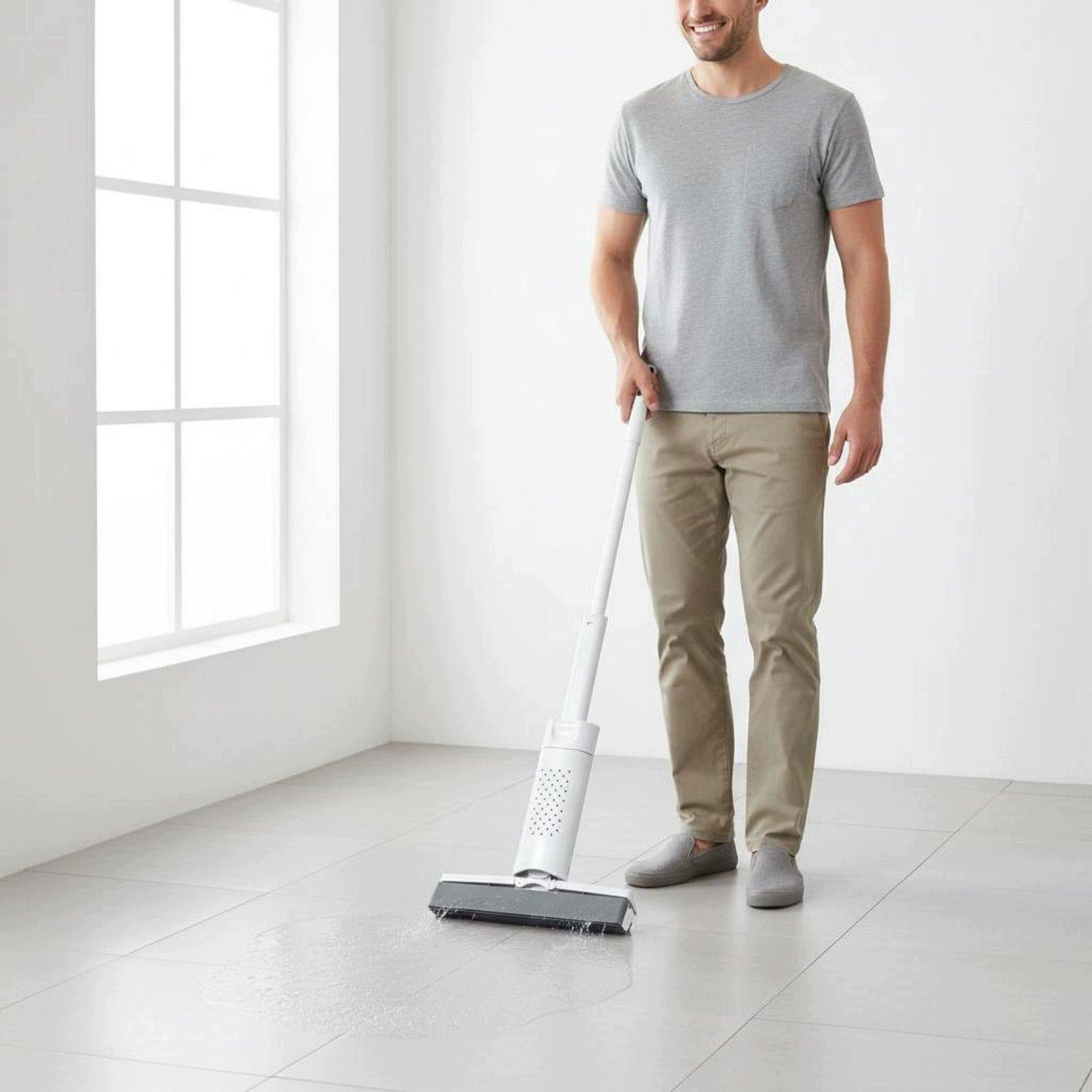 Portable Self Wringing Mop Highly Absorbent Desktop Cleaning Brand no brand