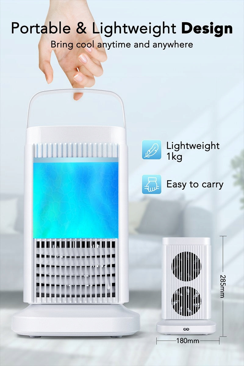 Portable Semiconductor Air Conditioners with Timer, 3 Speeds, Oscillating Brand no brand