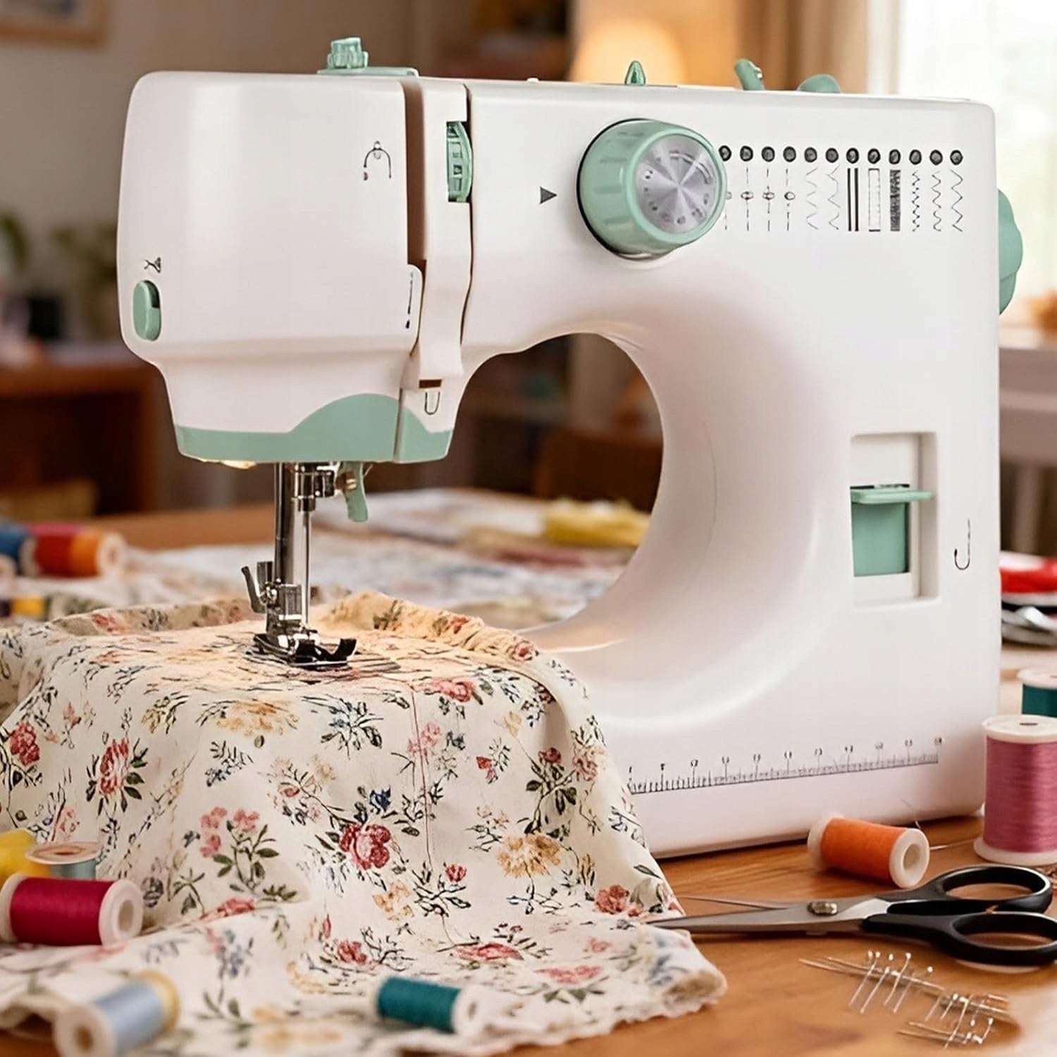 Portable Sewing Machine for Home Beginners 12 Stitch Patterns Brand no brand