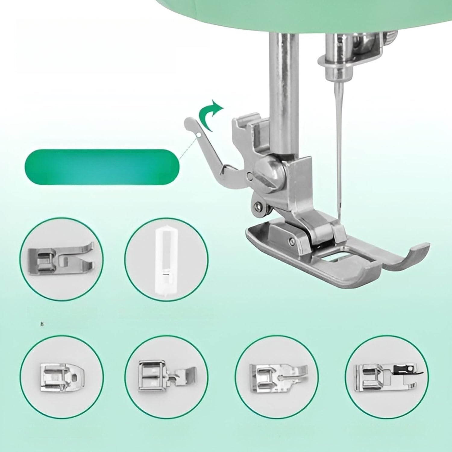 Portable Sewing Machine for Home Beginners 12 Stitch Patterns Model O5JZ1QKN