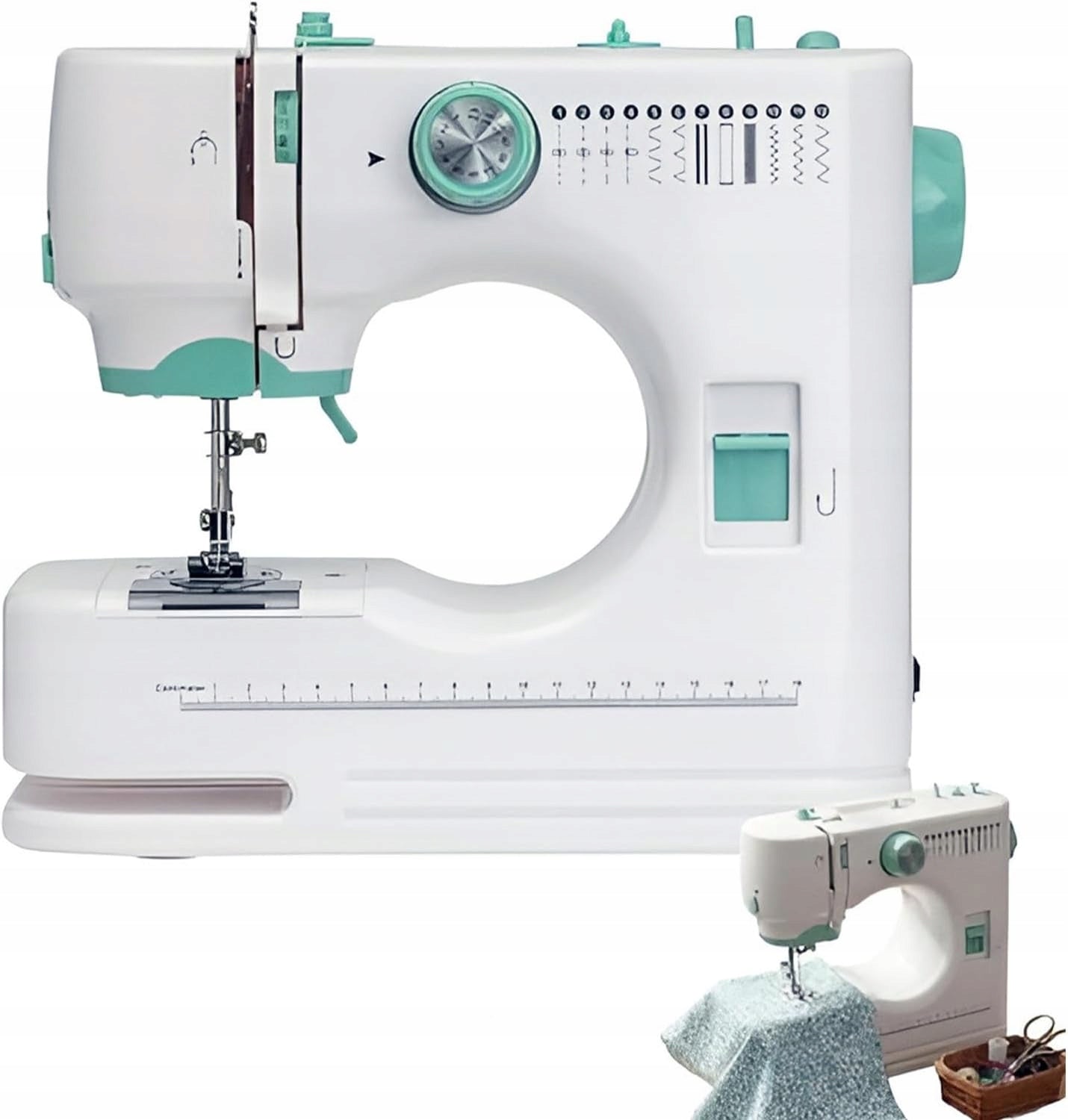 Portable Sewing Machine for Home Beginners 12 Stitch Patterns Packaging status original