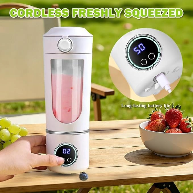Portable Smoothie Mixer USB-C 700ml 12 Blades Peelanmall Brand no brand