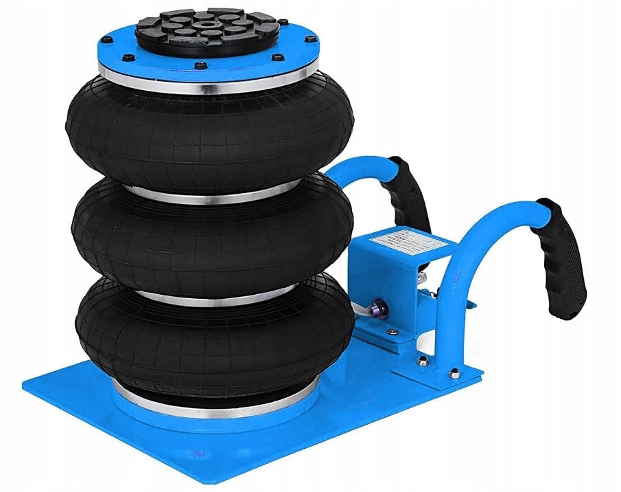 Portable Snowman Pneumatic Lift with a lifting capacity of 3 Tons