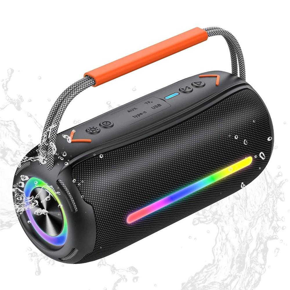 Portable Speaker 20W Bluetooth Column Boombox With RGB TF AUX 2400mah IPX6