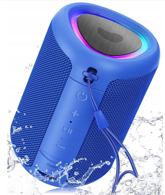 Portable Speaker Blue Bluetooth 5.3 IPX5 Waterproof