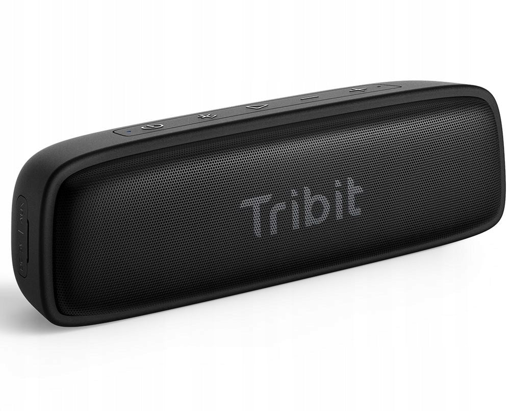 Portable Speaker Bluetooth TWS USB-C IPX7 Mic 10h Tribit XSound Surf Black Batteries included yes