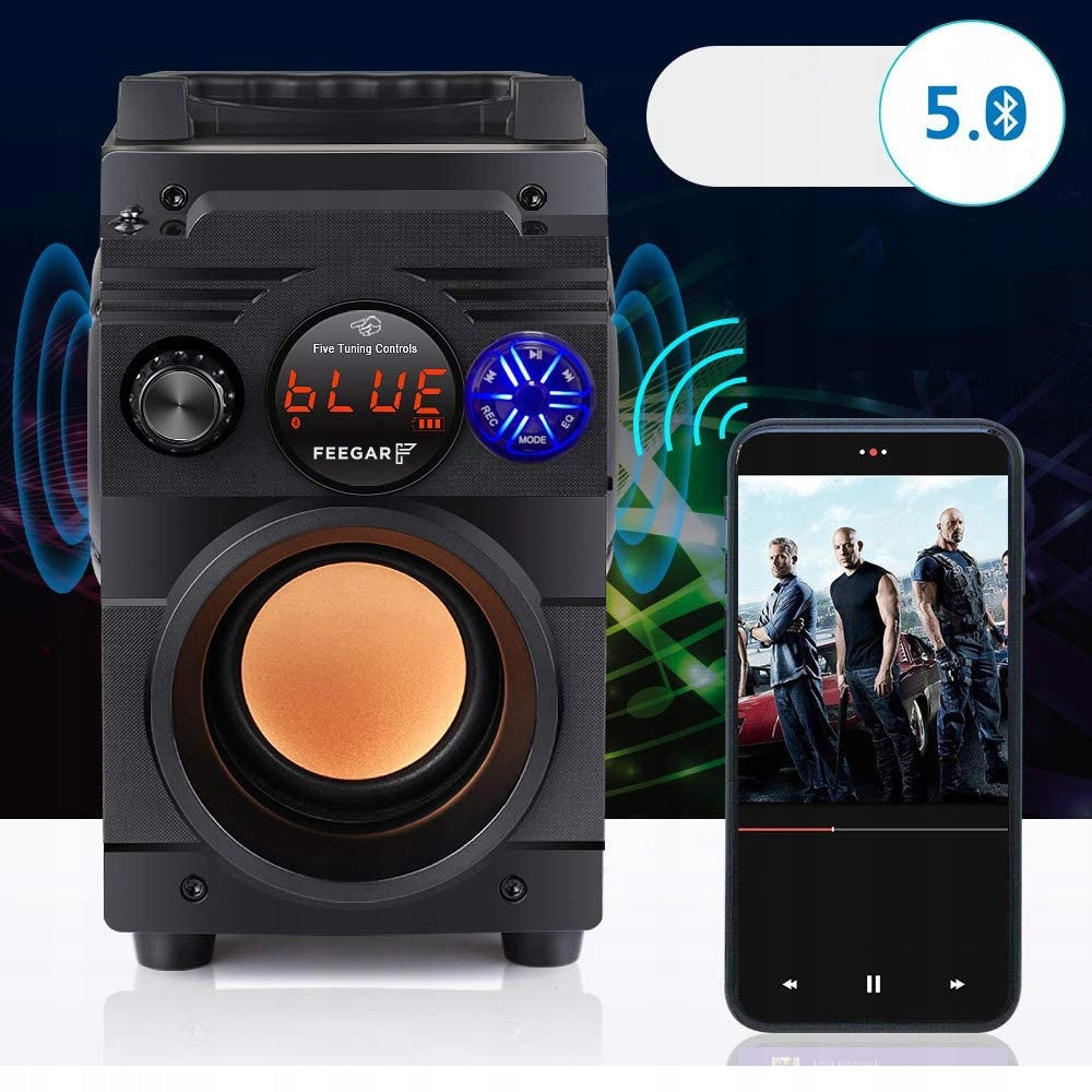 Portable Speaker Feegar Showjet 4000Mah Radio BT Brand Feegar