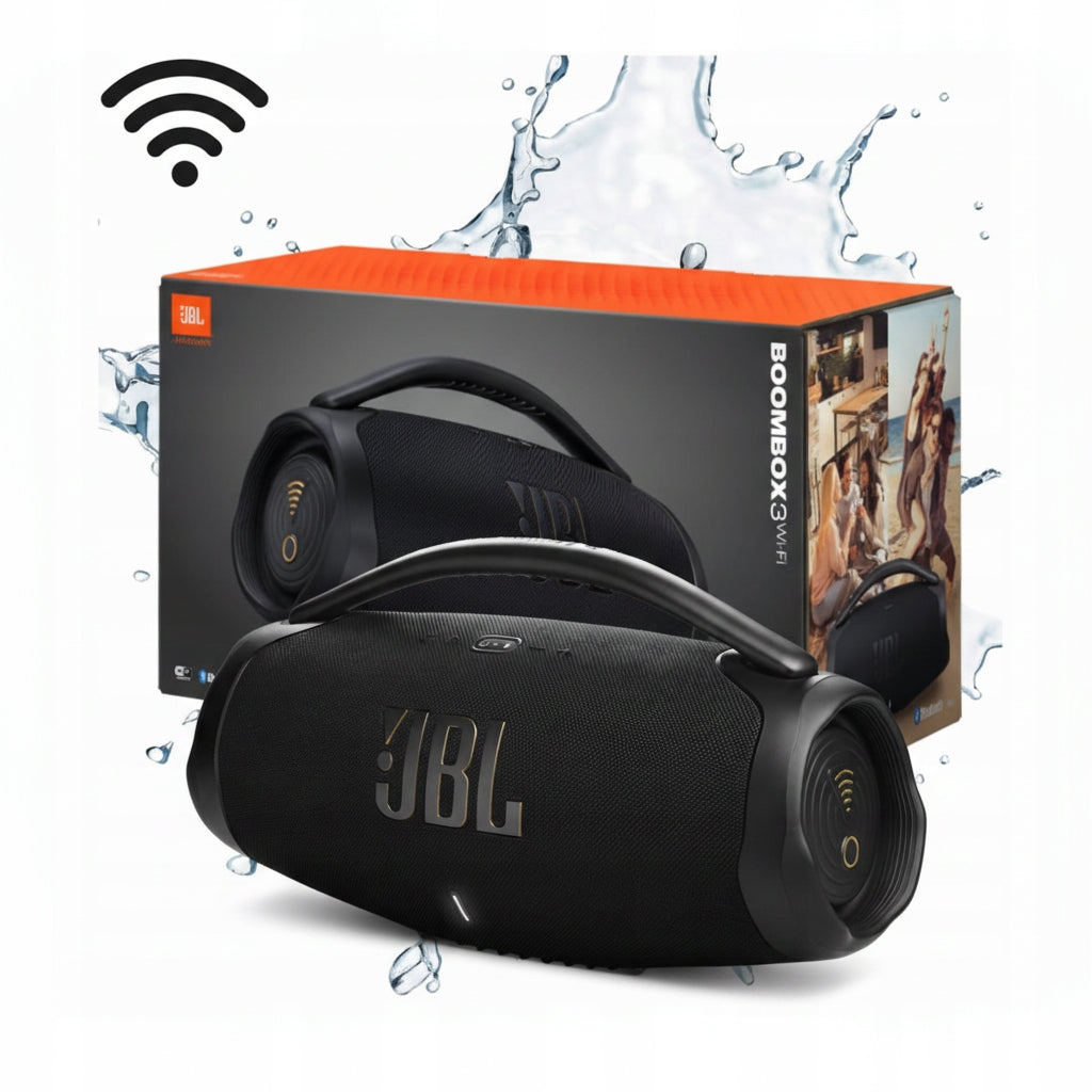 Portable Speaker JBL Boombox 3 WiFi,BT, 24H, 80W, IP67 PowerBank Black