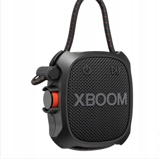 Portable Speaker LG XBOOM Go DXG2T, Bluetooth 5 W, Google Assistant Black