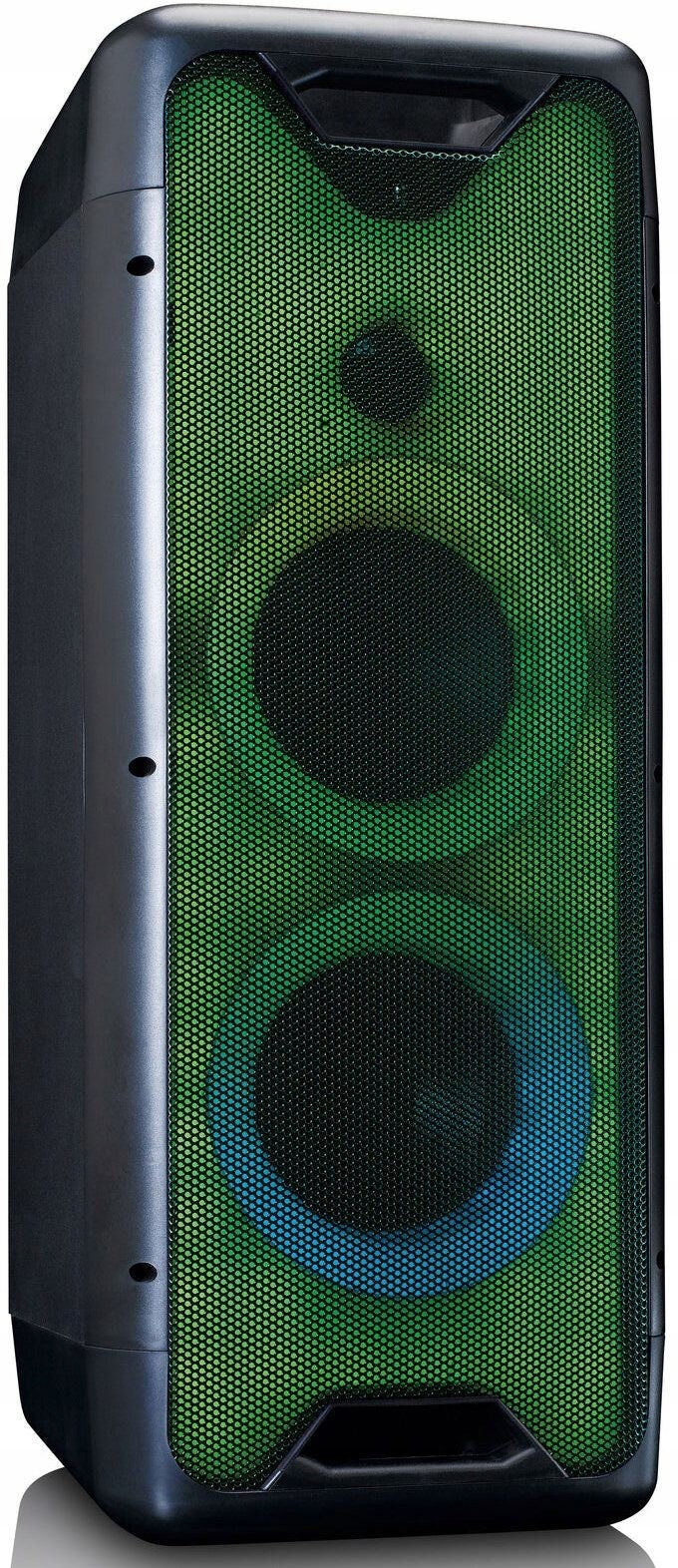 Portable Speaker Partybox Lenco PA-200BK 100W Black Bluetooth 8h Brand Lenco