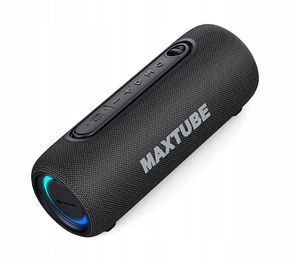 Portable Speaker Tracer MaxTube 20W Bluetooh Mobile Black Rechargeable Packaging status original