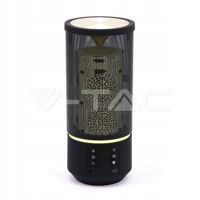 Portable Speaker V-TAC Bluetooth LEDs 6 light settings TWS 1200mAh Brand V-TAC
