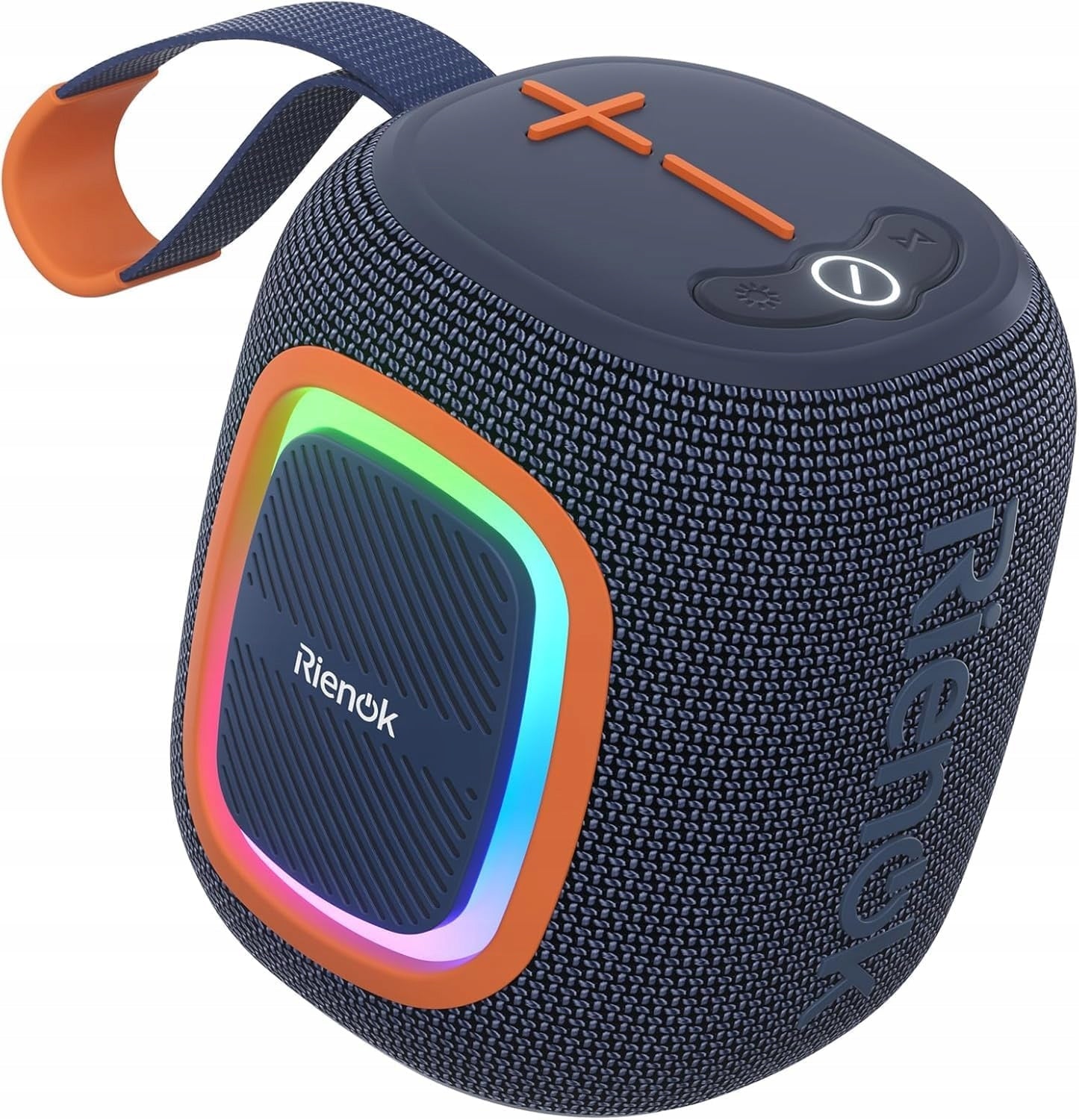 Portable Speaker With Bluetooth Radio AUX TF MIC USB Waterproof Rienok S2