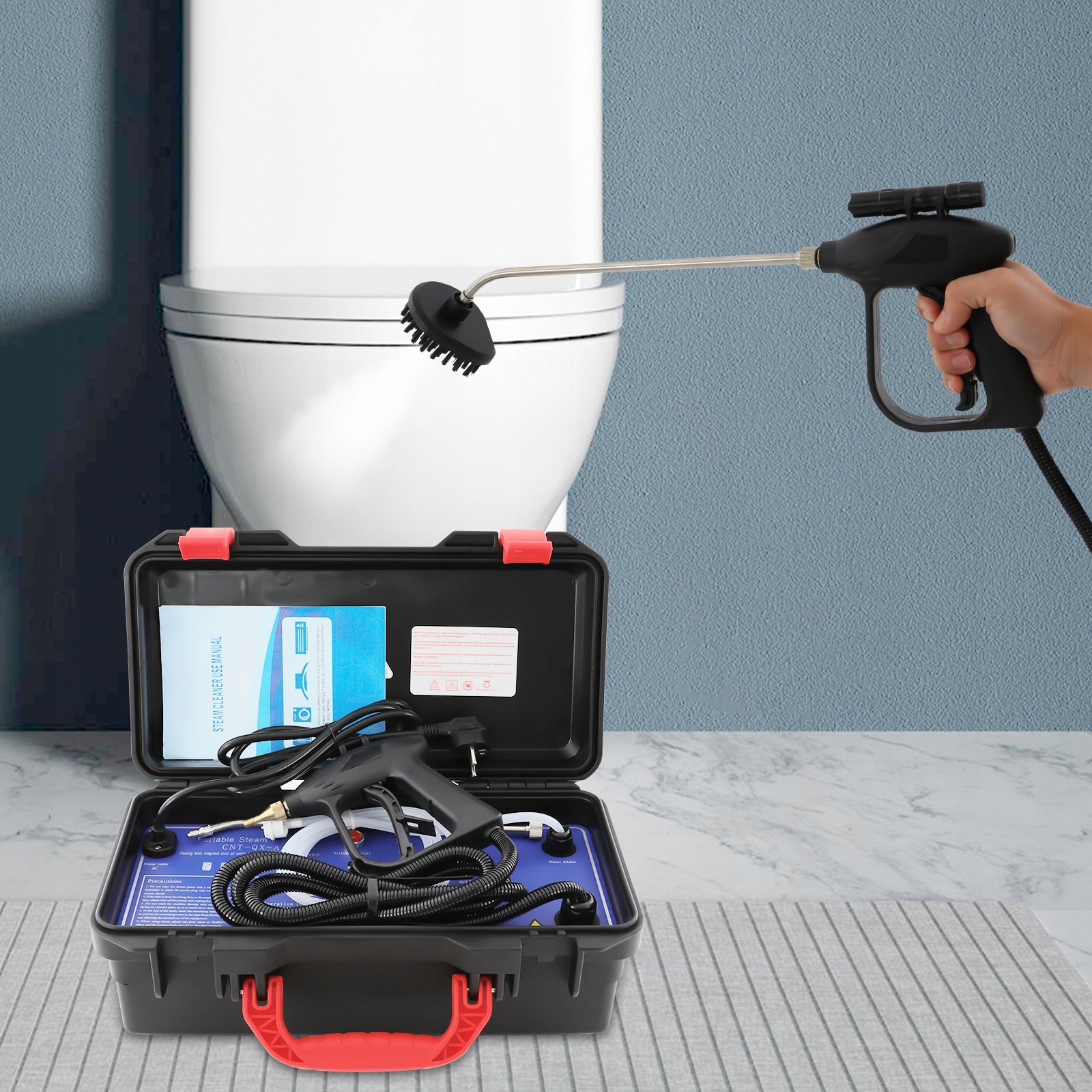 Portable Steam Cleaner, 3000w Steam Cleaning Machine for Range Hoods Clean Brand no brand