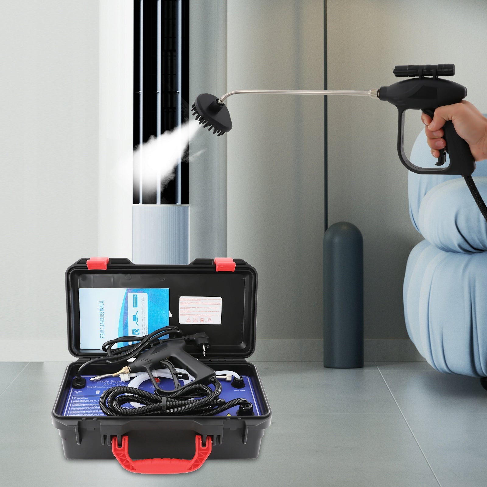 Portable Steam Cleaner, 3000w Steam Cleaning Machine for Range Hoods Clean Model 3000WAHR