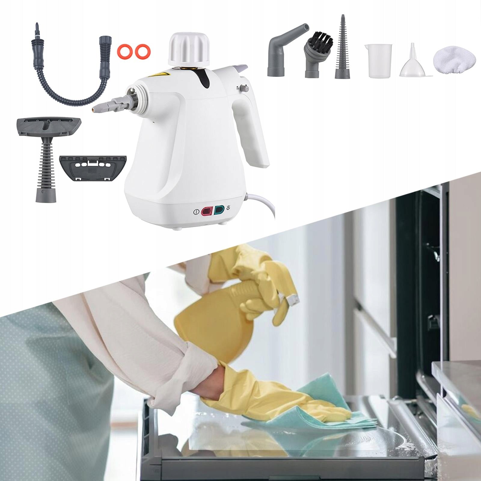 Portable Steam Cleaner Mini Cleaning Cleaner with Safety Lock Handheld Brand no brand