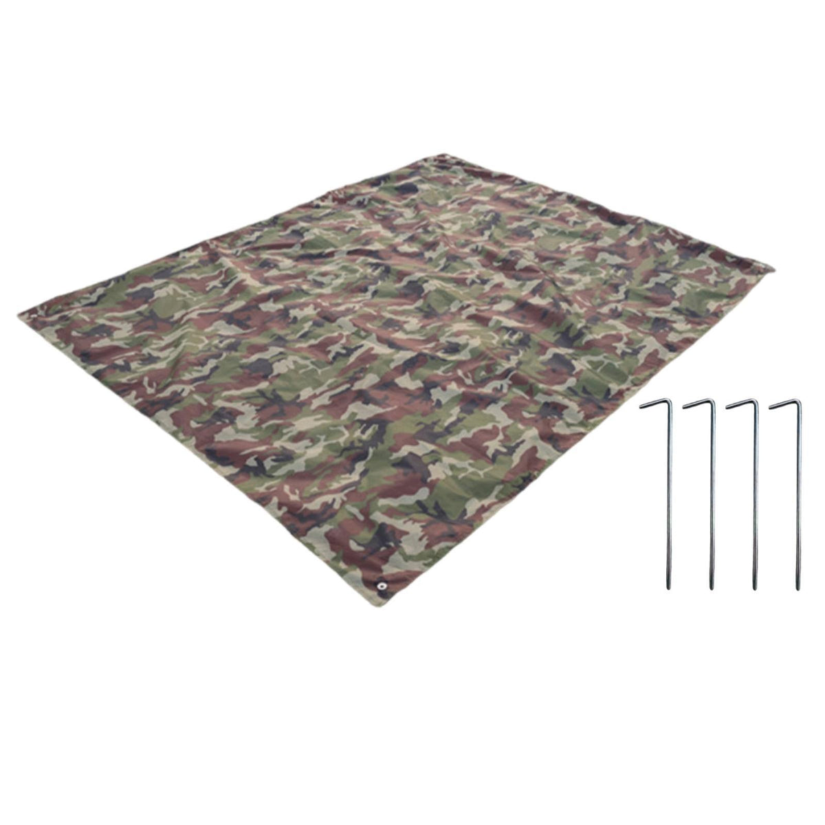 Portable Tent Footprint Picnic Mat, Lightweight Foldable Ground Mat, 1.5x2m