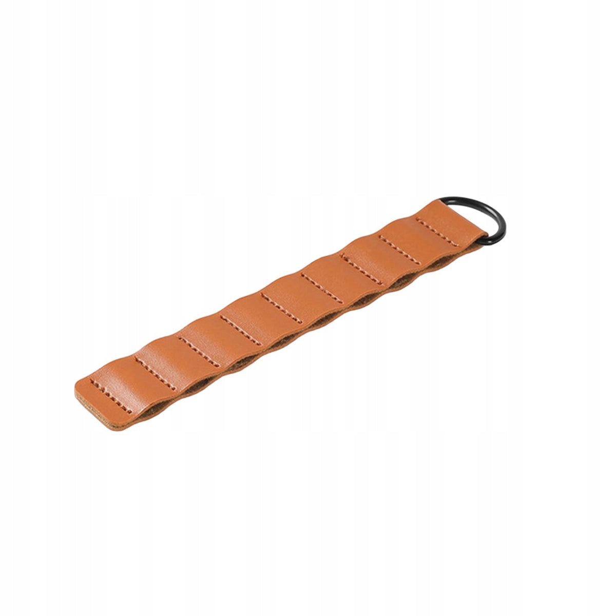 Portable Tent Pegs Holder Wear Resistant with Hanging Buckle Compact Brown Packaging status original