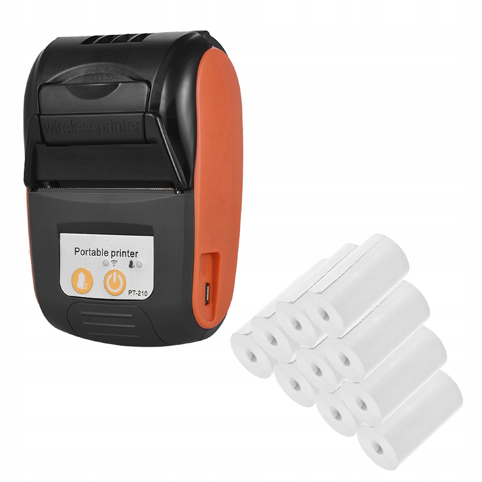 Portable Thermal Printer Mini Bluetooth Thermal Printer For System