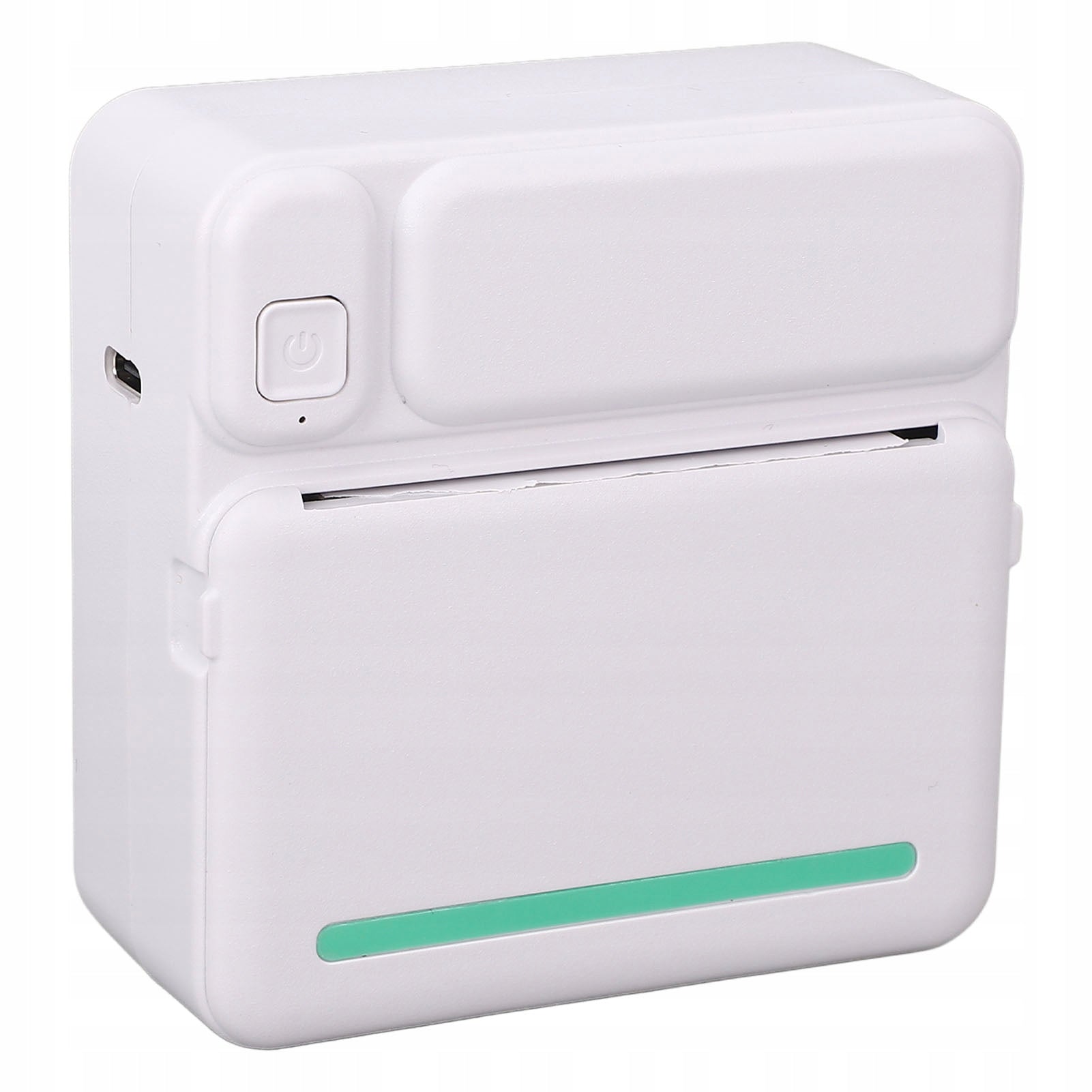 Portable Thermal Printer With 10 Rolls Printing Paper Black And AG Brand no brand