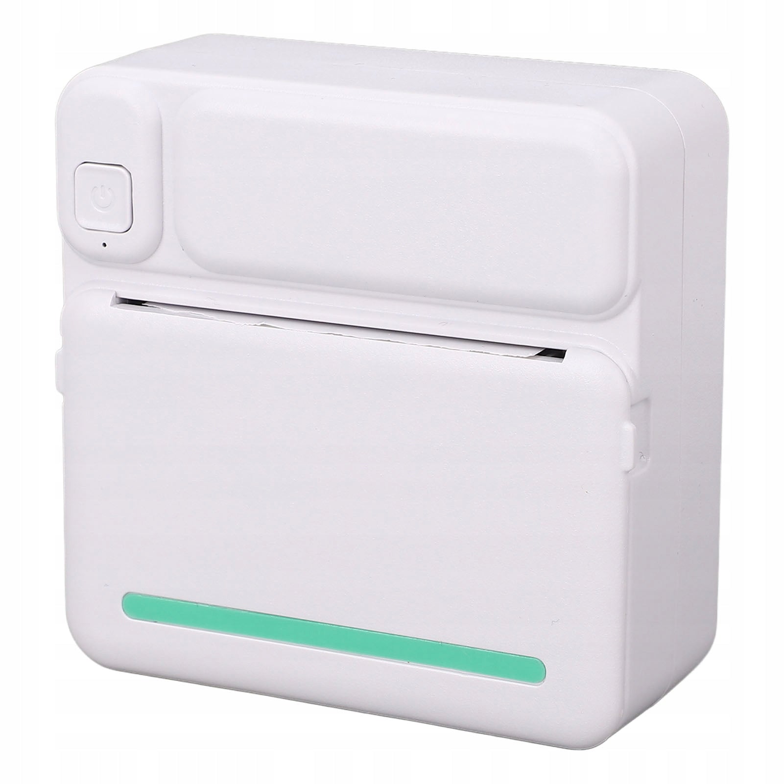 Portable Thermal Printer With 10 Rolls Printing Paper Black And AG