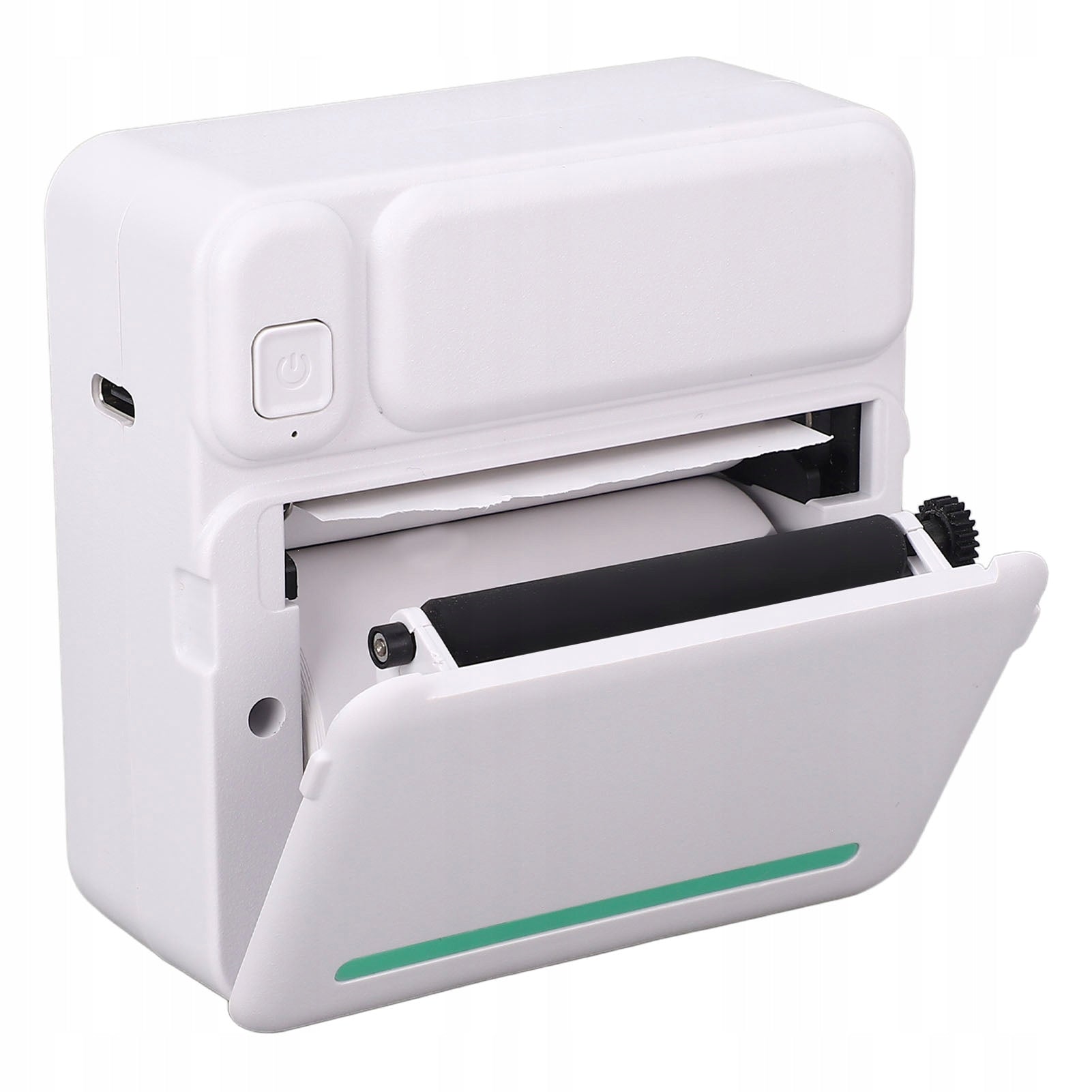 Portable Thermal Printer With 10 Rolls Printing Paper Black And ZE Printing technology other