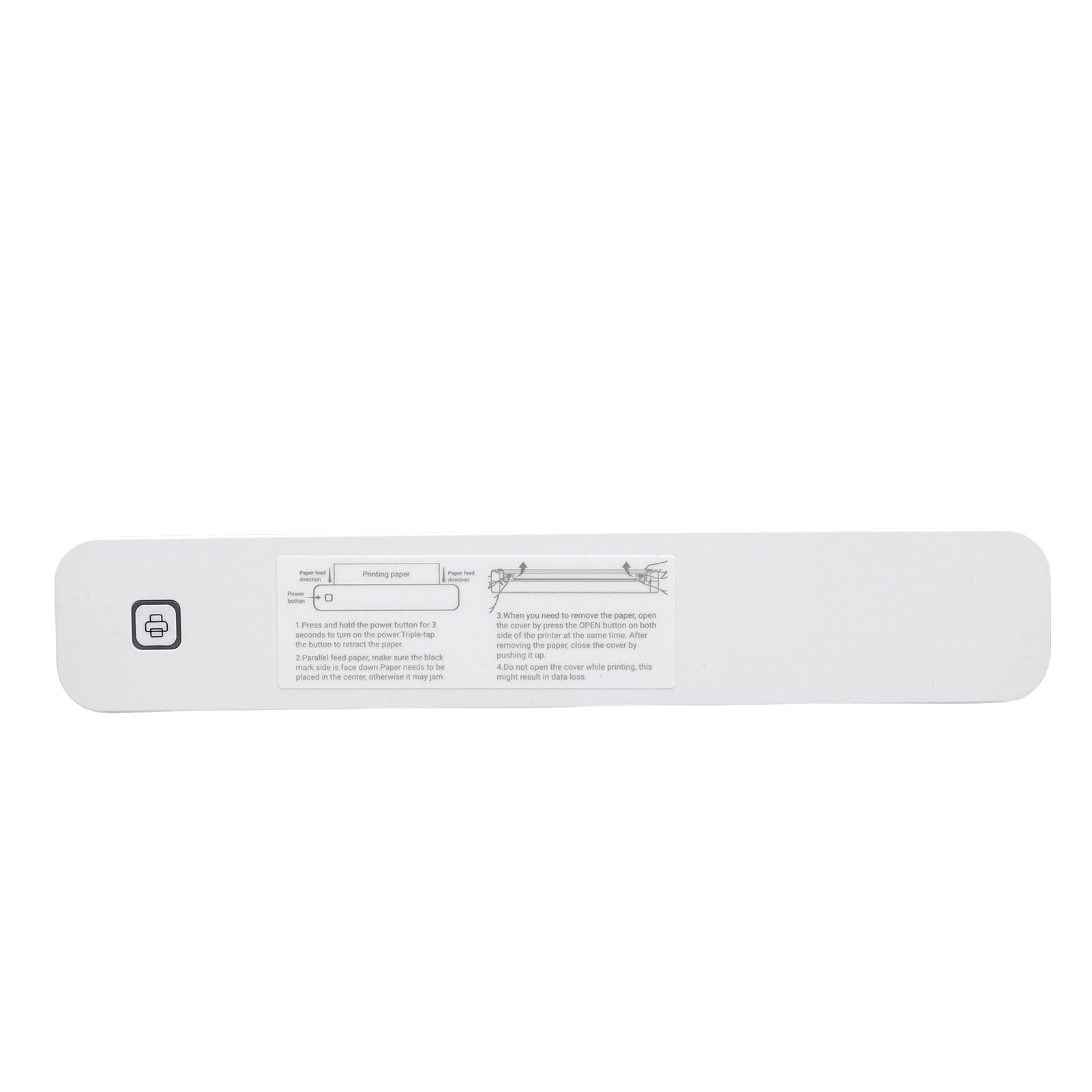 Portable Thermal Printer Without Inkjet QP Wireless Printer