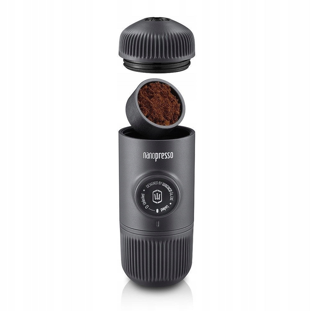 Portable Travel Coffee Maker Wacaco Nanopresso - black Packaging status original