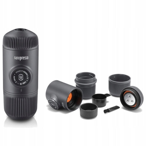 Portable Travel Coffee Maker Wacaco Nanopresso - black