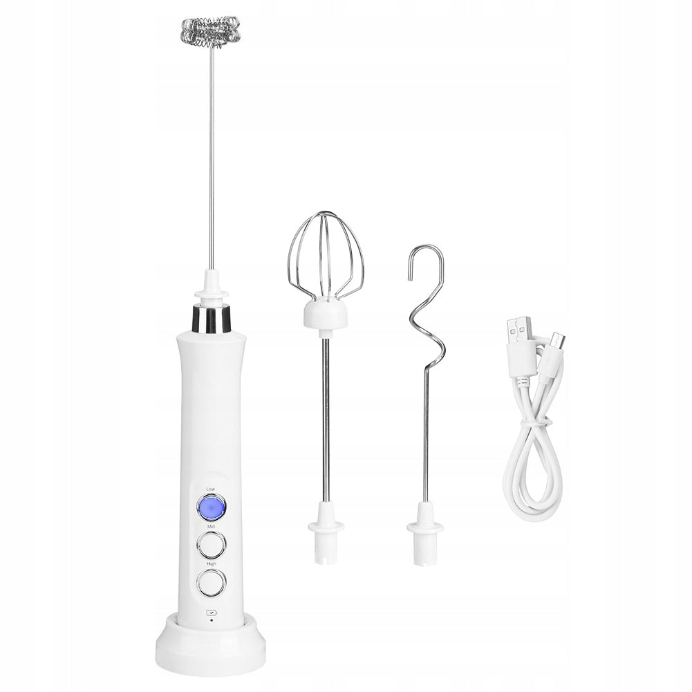 Portable USB Electric Egg Beater, Milk frother, NA