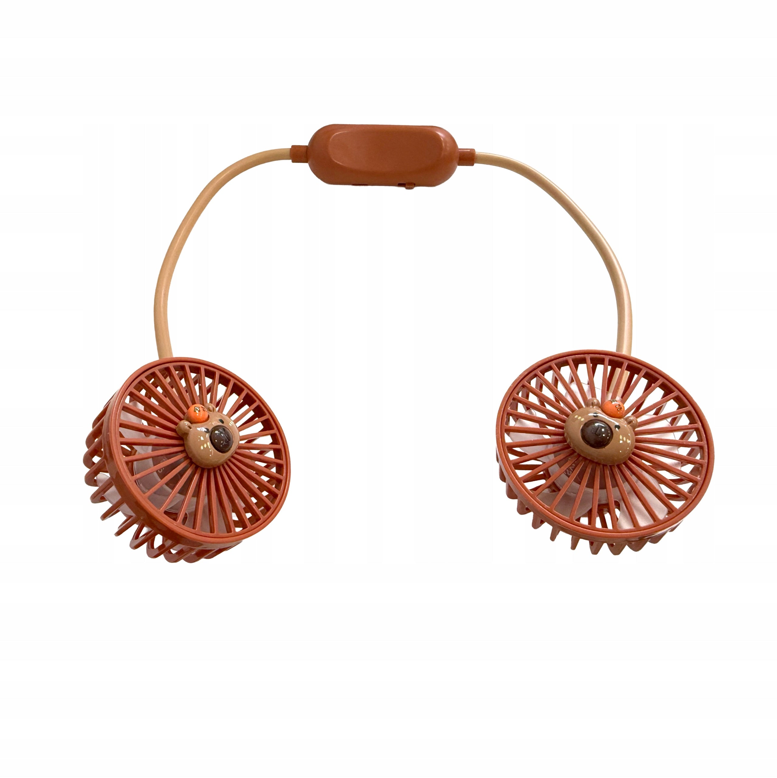 Portable USB Neck Fan, Cute Windmill with 2 Speeds Manufacturer code 070707