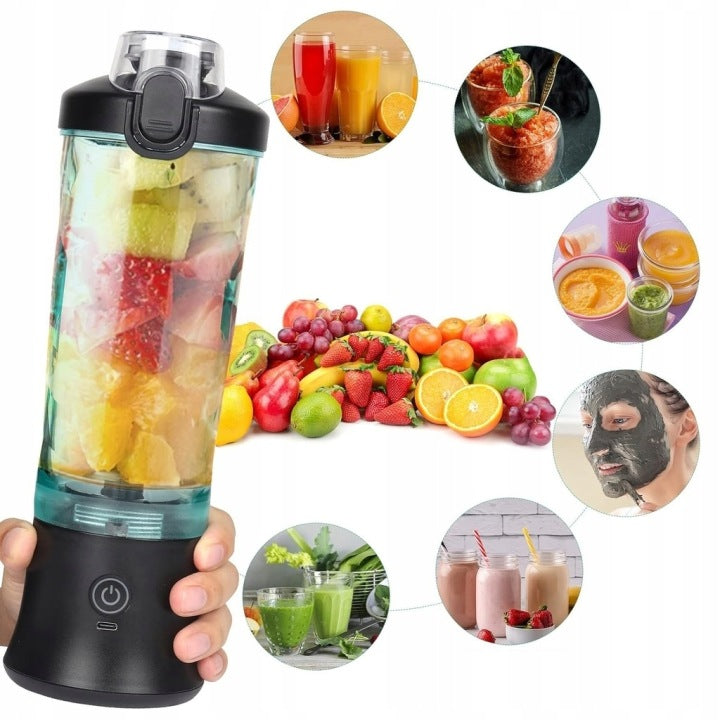 Portable USB Wireless Blender – Perfect for Travel and Smoothie