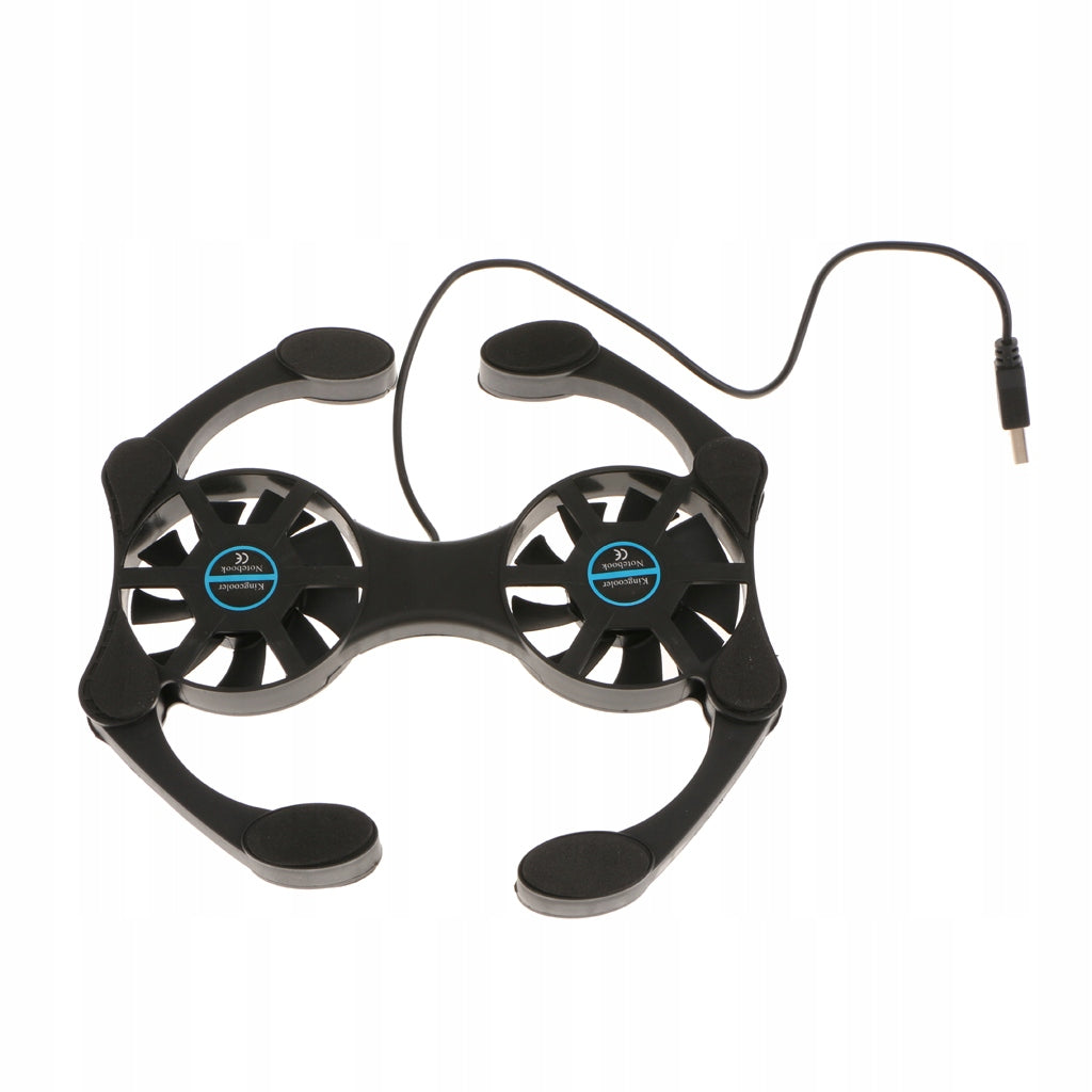 Portable Usb Folding Two Built For Notebook, Cooling Cooler