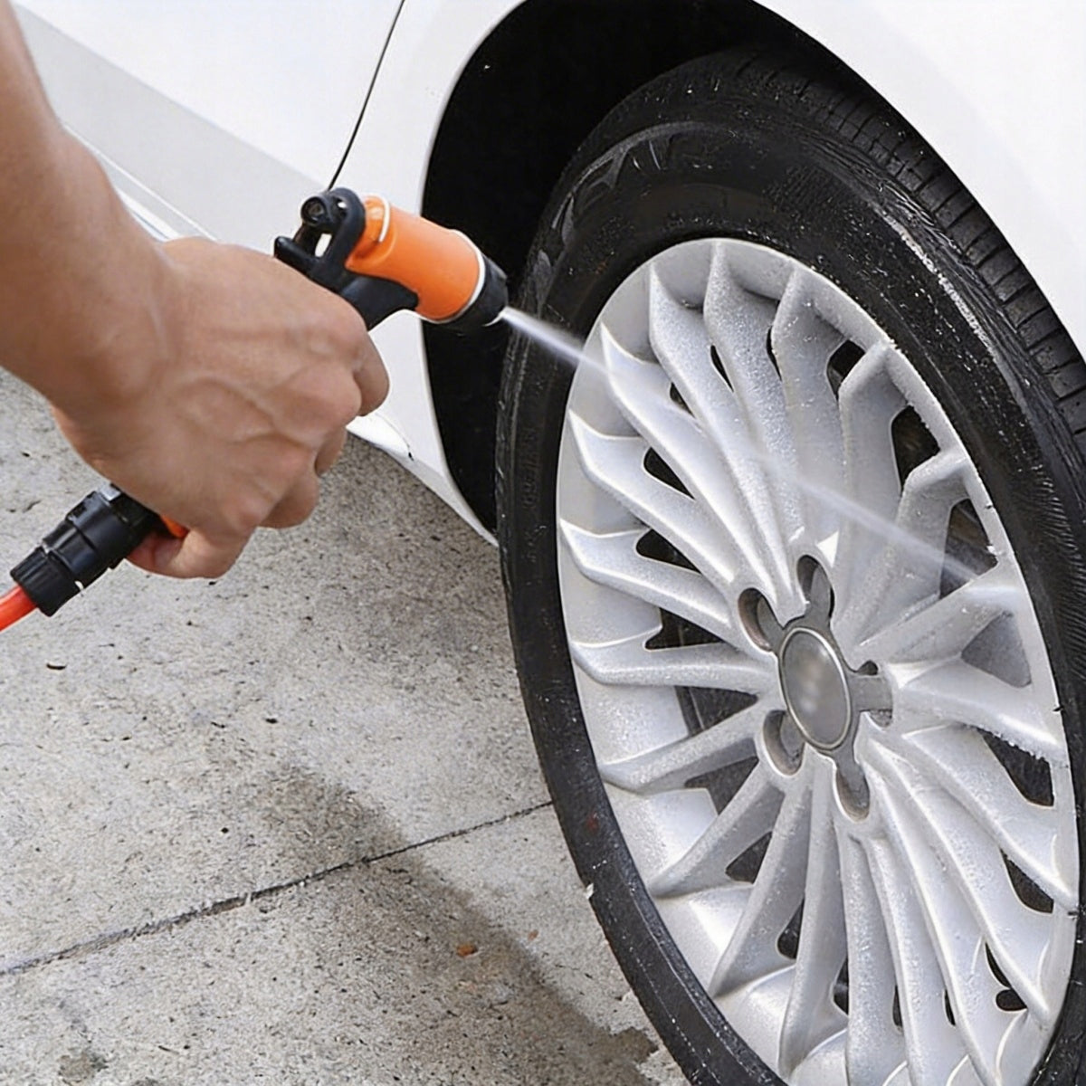 Portable Water Pump Pressure Washer 12V 100W +Accessories Brand no brand
