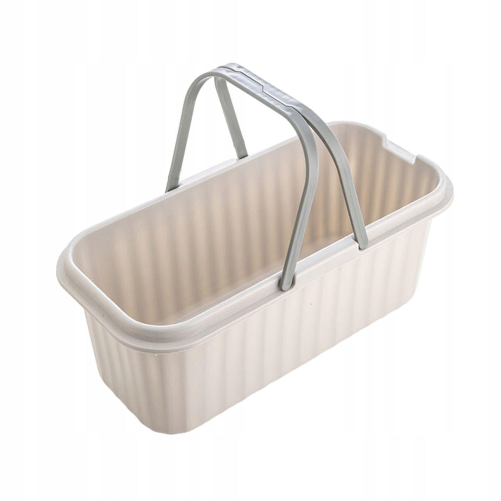 Portable Wheeled Water Bucket, Durable And Multi Purpose Laundry L Gray Brand no brand