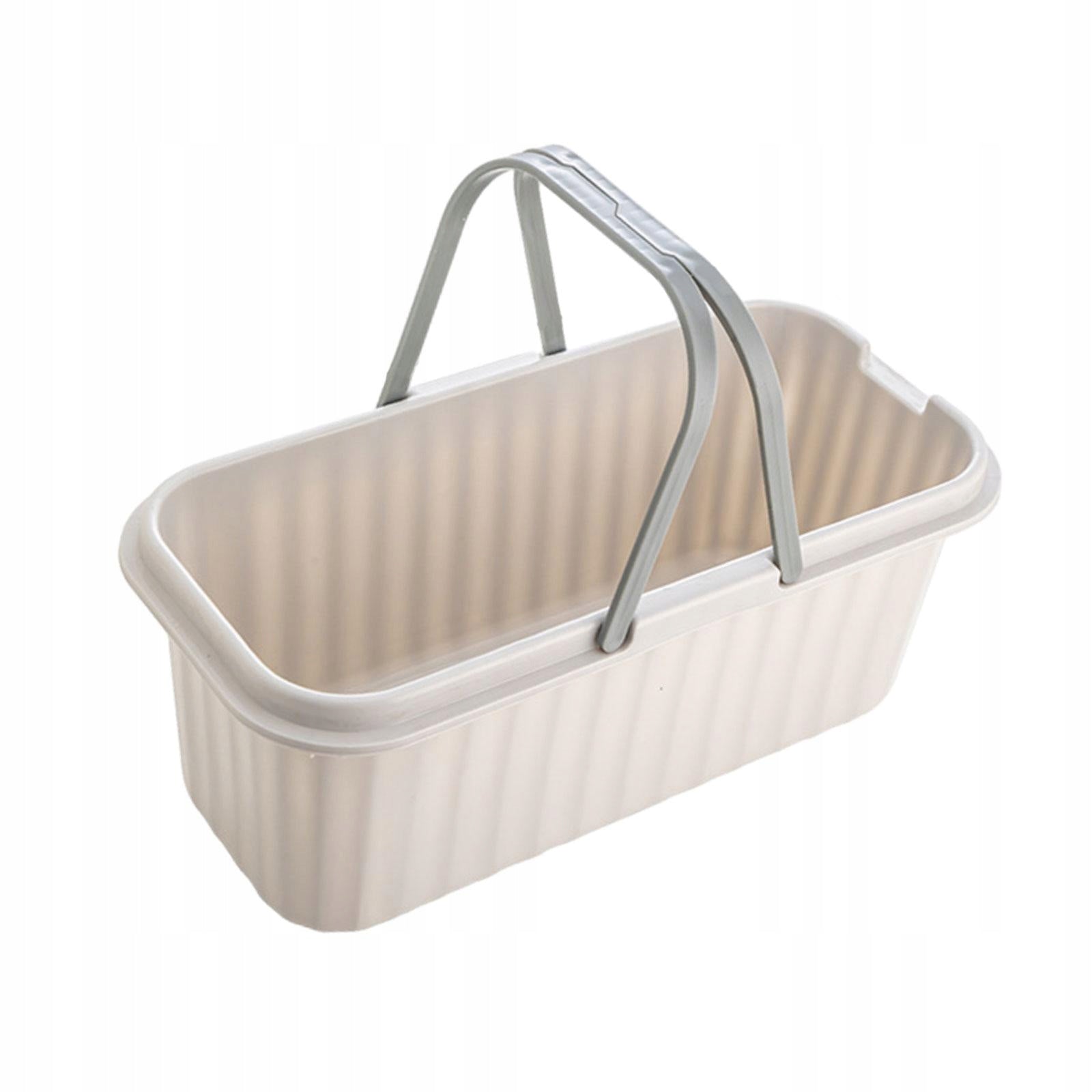 Portable Wheeled Water Bucket, Durable And Multi Purpose Laundry L Gray Packaging status original
