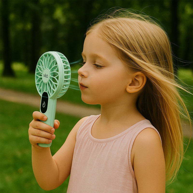 Portable Windmill Mini Handheld Fan ViO HF-1 Rechargeable Manufacturer code ViO-HF-1