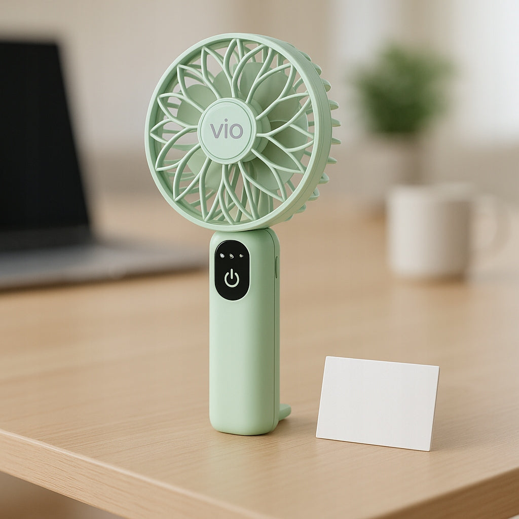 Portable Windmill Mini Handheld Fan ViO HF-1 Rechargeable Packaging status original