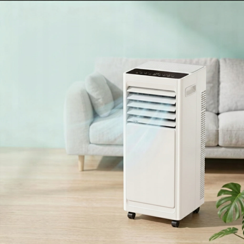 Portable air conditioner 9000 BTU with heating function dehumidifier remote control Medical device no