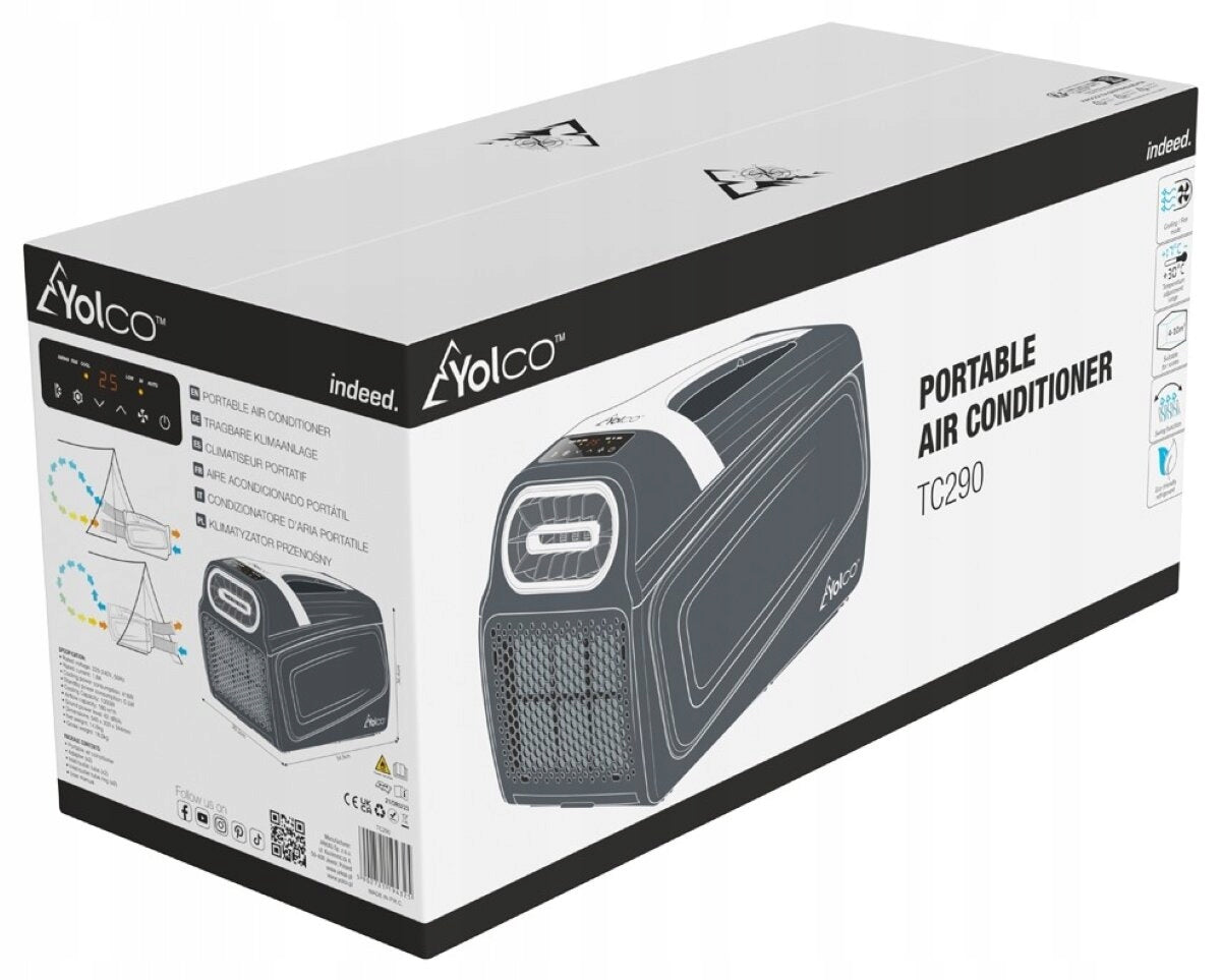 Portable air conditioner YOLCO TC290 1000W R290 Brand Yolco