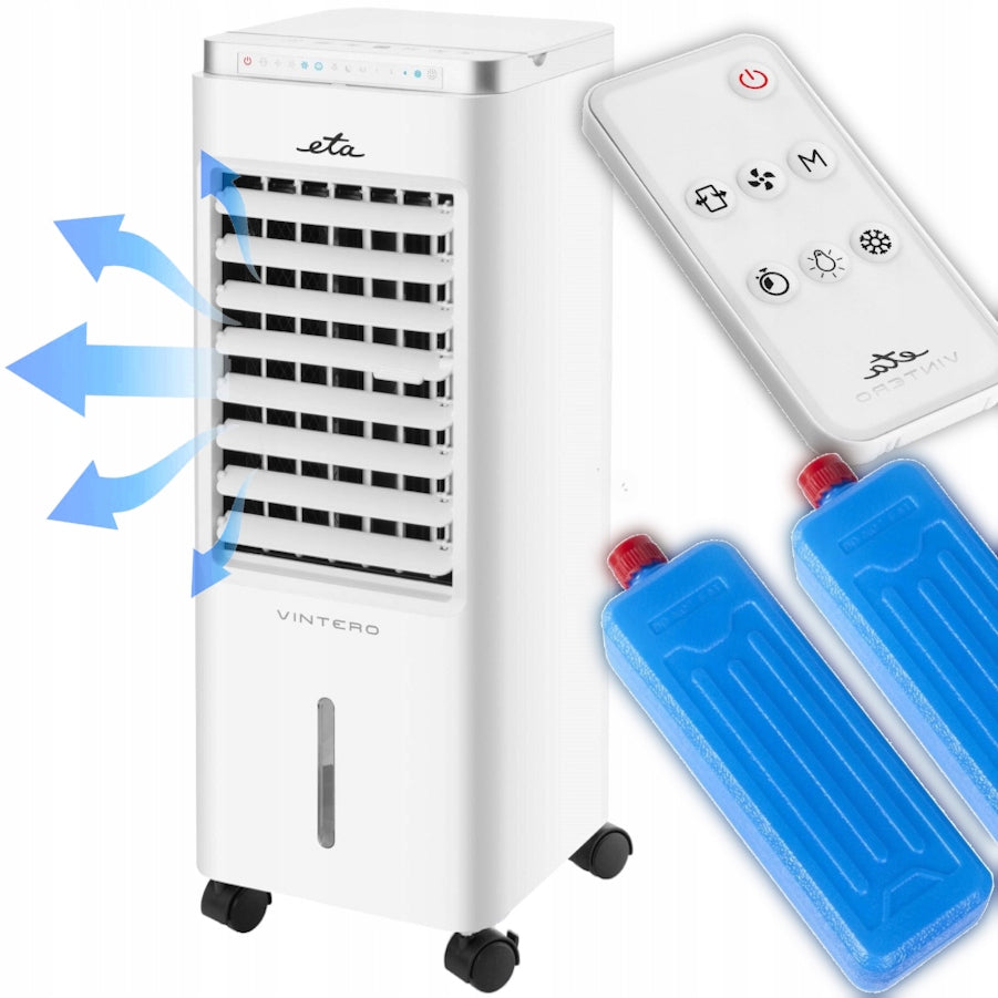 Portable air conditioner, air conditioner ETA Vintero 3in1, humidification 65 W 20m2