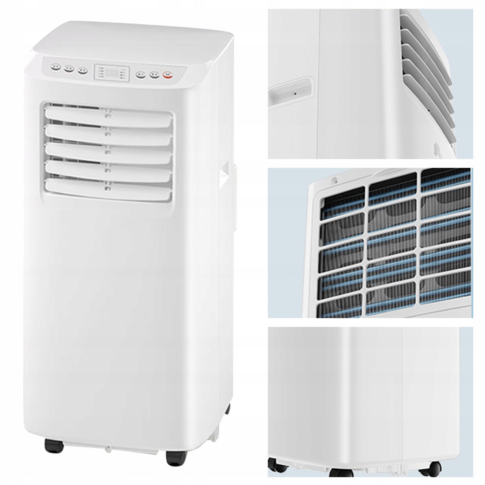 Portable air conditioner, personal function of mini air conditioner dehumidifier for bi Dominant color multicolor