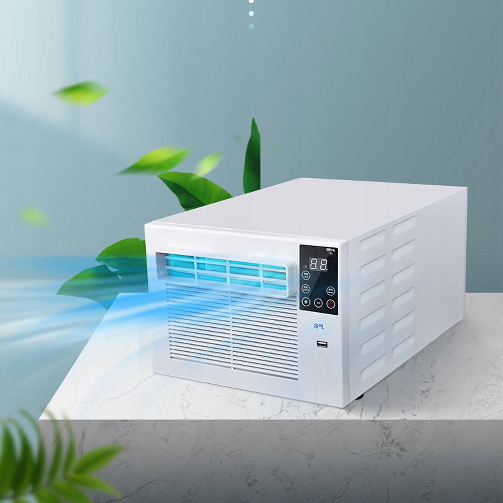 Portable air conditioner remote control touch air cooler up to 66 Range of energy efficiency classes A - G