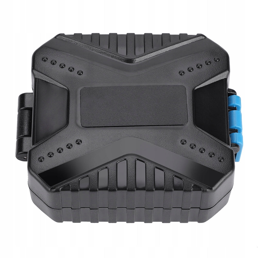 Portable black waterproof protective fur for memory card. Holder 74
