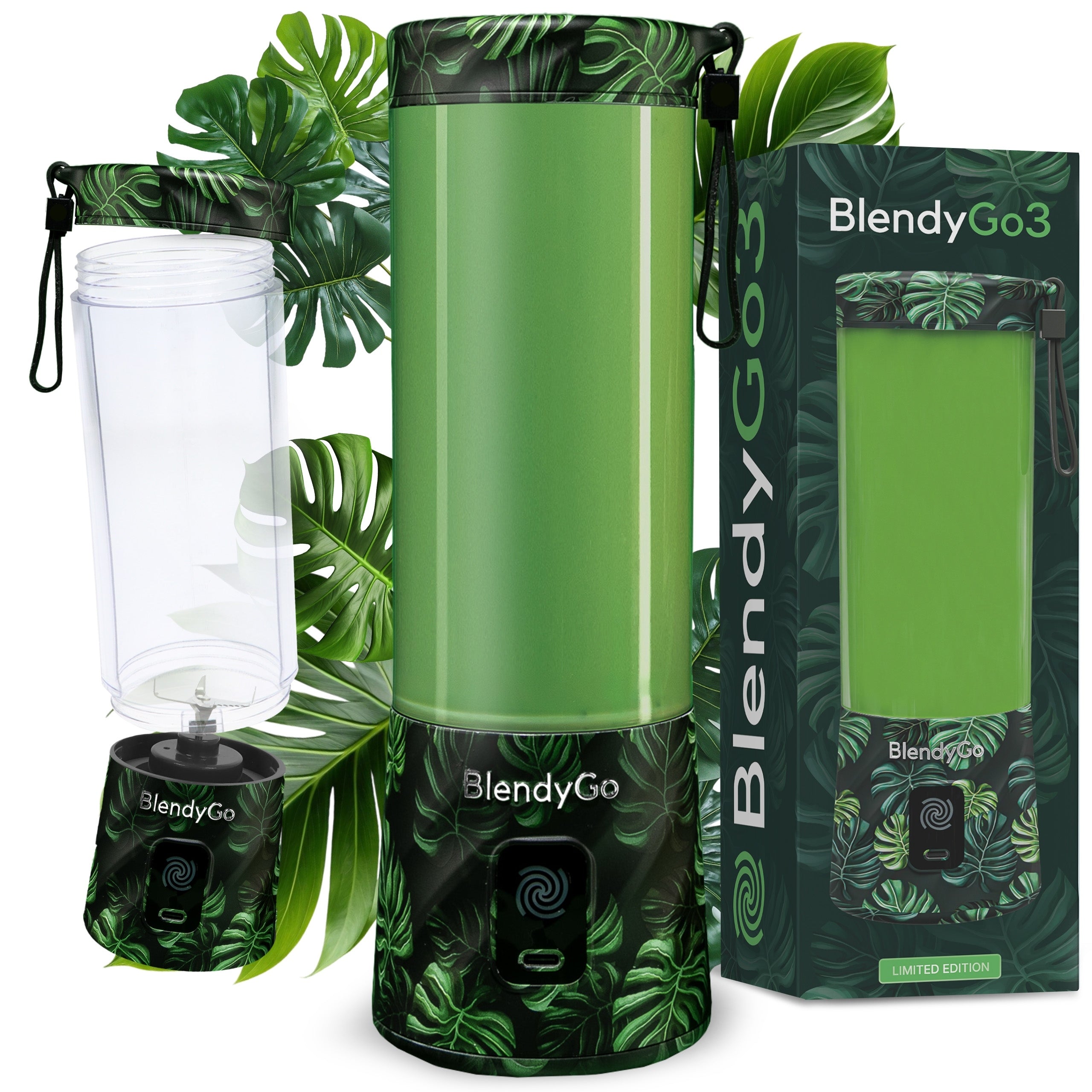 Portable blender BlendyGo 3 mini blender for smoothie ice and frozen fruit