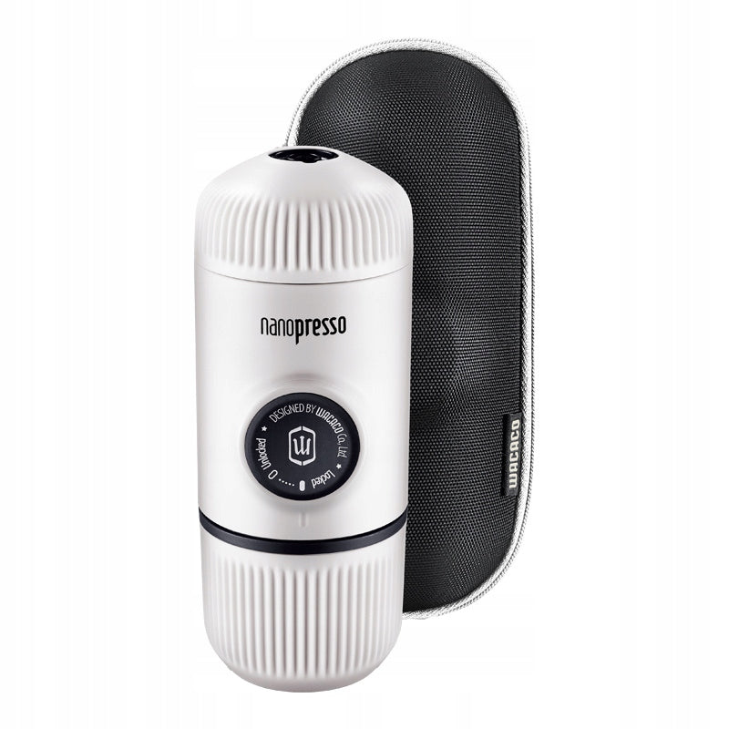 Portable coffee maker Nanopresso Elements + case Wacaco chill white Brand Wacaco
