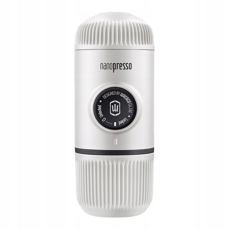 Portable coffee maker Nanopresso Elements + case Wacaco chill white