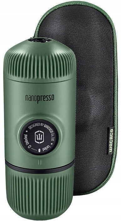 Portable coffee maker WACACO Nanopresso Moss Green + Case WACACO