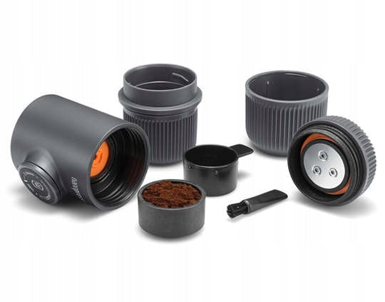 Portable coffee maker Wacaco Nanopresso Black + Case Manufacturer code W-NANOPRESSO-S-CASE