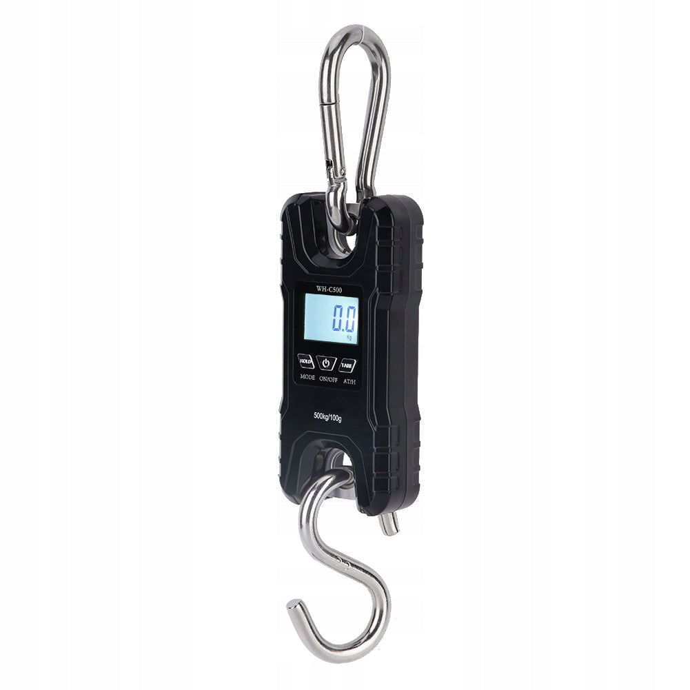 Portable digital electronic hanging scale weighing 500 kg, hook up to 25 Model 6482NGFU